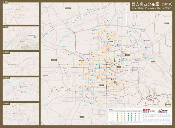 西安房产地图，探索古都的地产脉络